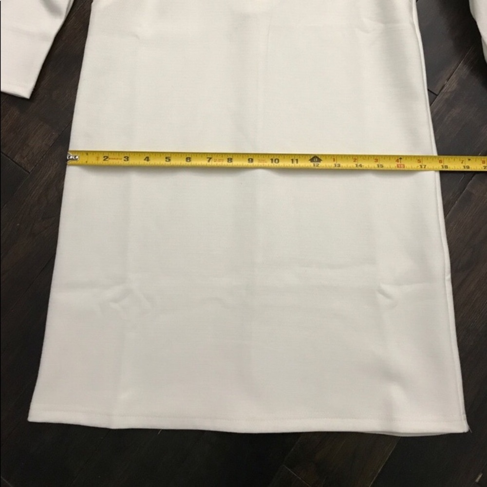 *sold* Beautiful off white shift dress - Picture 7 of 8